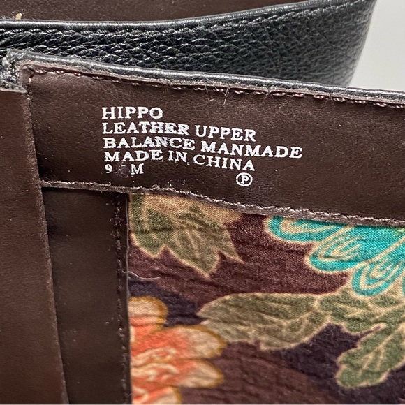 Black leather wedge heel tall boots with button detailing - Picture 8 of 16